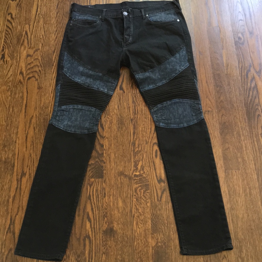 Men’s True Religion Jeans sz 38 blk blue